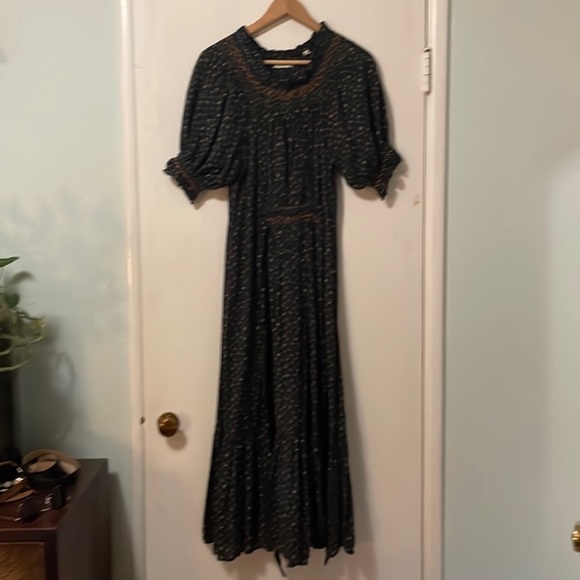 Doen Isidore Dress in black park monceau floral - Picture 4 of 10